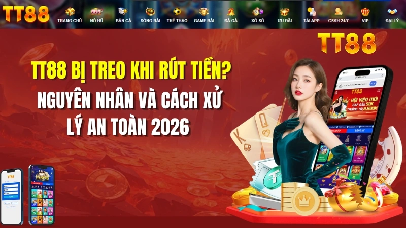 TT88 Bị Treo Khi Rút Tiền? Cách Xử Lý An Toàn 2026
