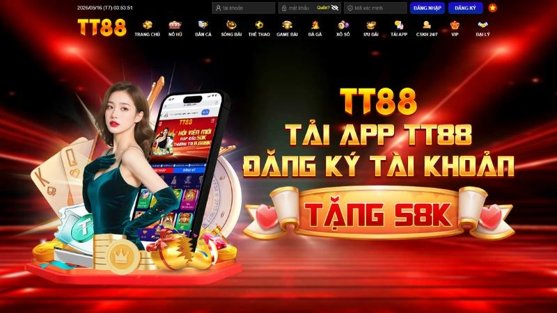 Hướng dẫn đăng ký đăng nhập nạp rút tải app TT88